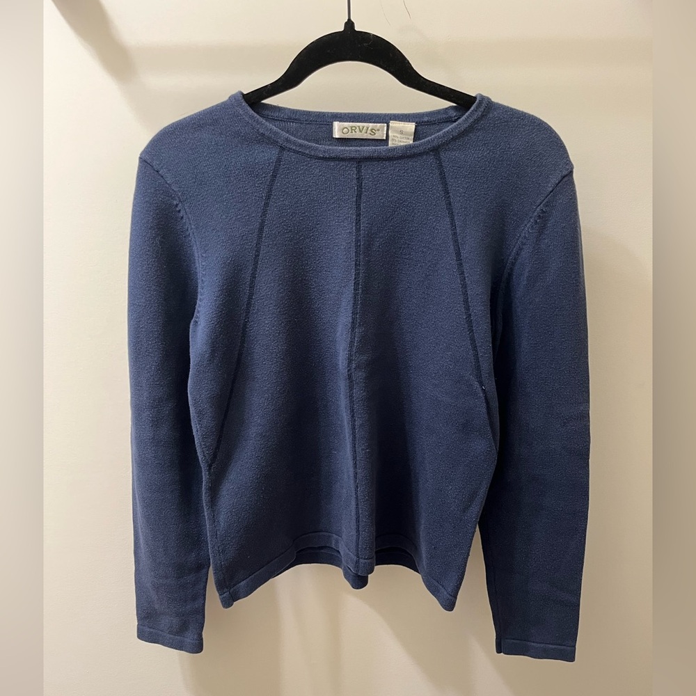 VTG Orvis Blue Sweater